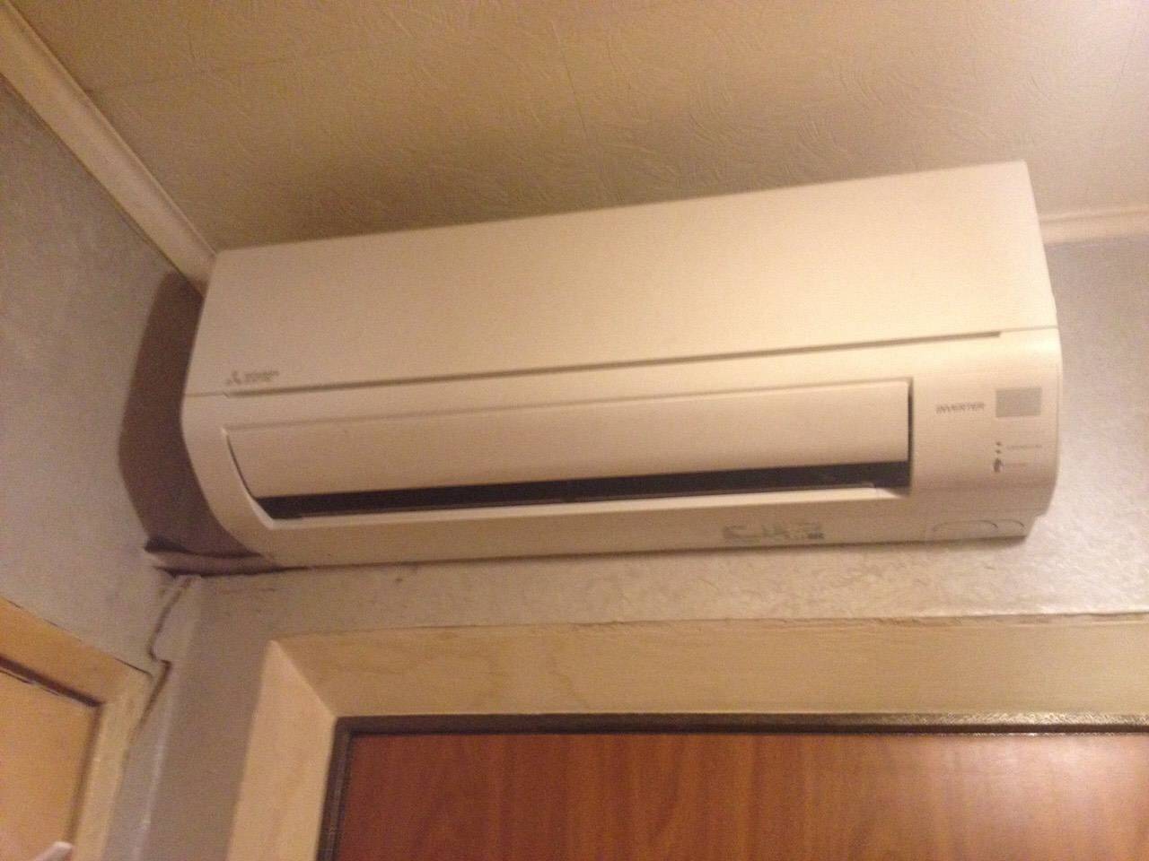 Установка кондиционера Mitsubishi  MSZ-DM35VA